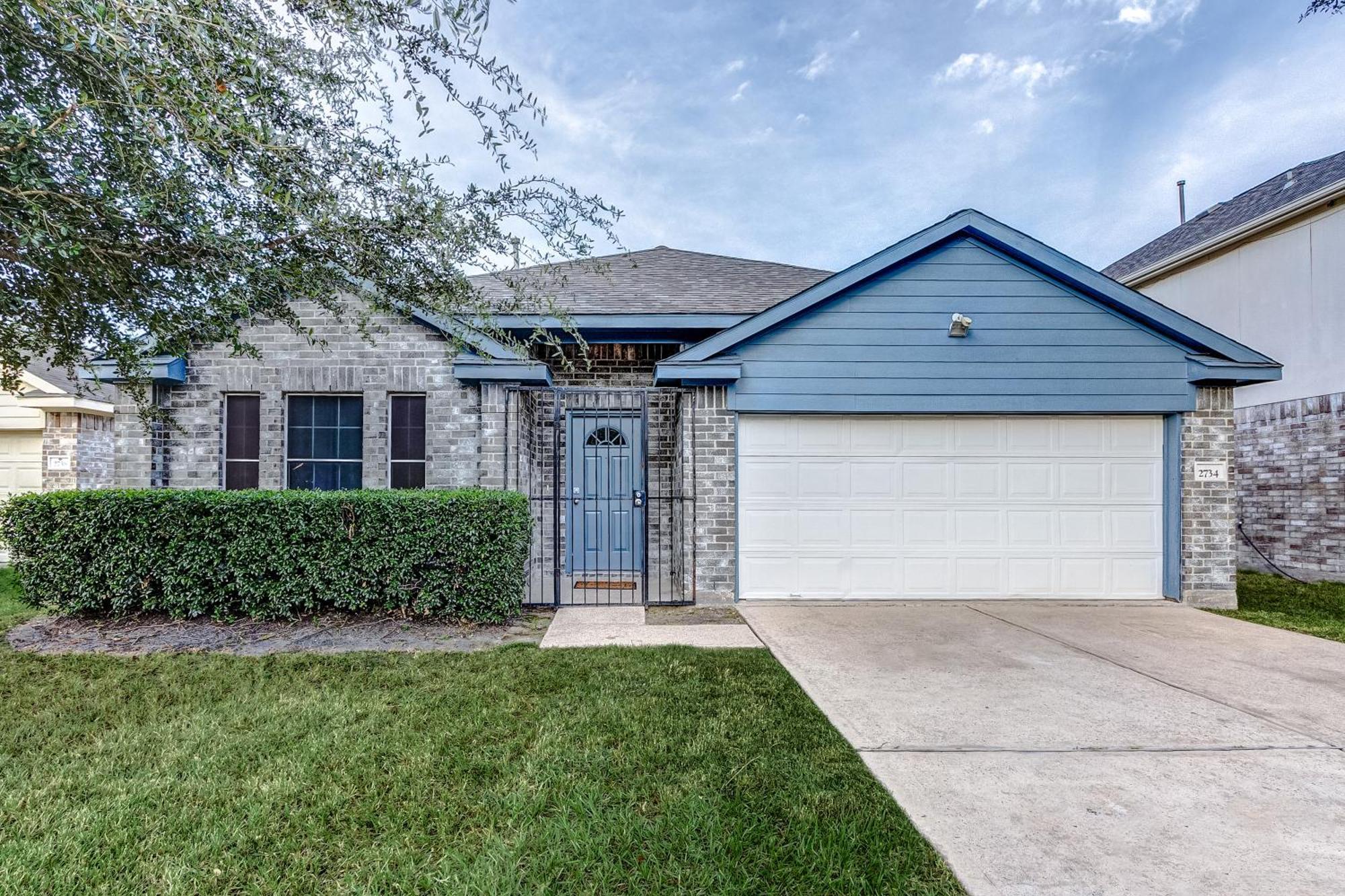 Houston Blue House Villa Exterior photo